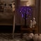 2ft. Pre-Lit Artificial Halloween Spider Twig Tree with 24 Purple LED Lights